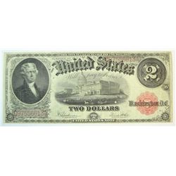 1917 TWO DOLLAR LEGAL TENDER XF