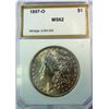 Image 1 : 1897-O MORGAN DOLLAR PCI MS-62