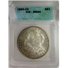 Image 1 : 1890-CC MORGAN DOLLAR ICG MS-64 ORIGINAL