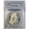 Image 1 : 1885 MORGAN DOLLAR PCGS MS-64+