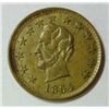 Image 1 : 1864 LINCOLN CIVIL WAR TOKEN "OK" ON REVERSE
