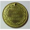 Image 2 : 1828 ANDREW JACKSON ELECTION MEDAL "HERO OF NEW ORLEANS" CH BU