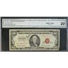 Image 1 : 1966 $100 U.S. NOTE, FR-1550 CGA, VF20,writing
