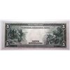 Image 2 : 1914 FIVE DOLLAR FEDERAL RESERVE NOTE RED SEAL AU/UNC