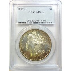 1899S Morgan $ PCGS65
