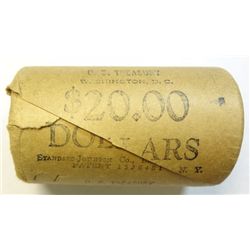 US Treasury  bank wrapped roll Peace $