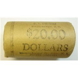 US Treasury  bank wrapped roll Peace $