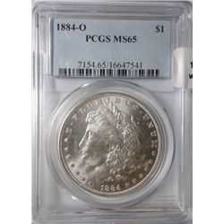1884O Morgan $ PCGS65