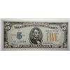 Image 1 : 1934-A $5 SILVER CERTIFICATE NORTH AFRICA GEM UNC