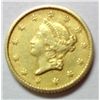 Image 1 : 1853 $1 gold  XF/AU