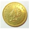 Image 1 : 1854 T2 $1 gold  XF/AU