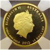 Image 4 : 2012 $15  1/10 th oz. Australia Dragon Gold  NGC PF69