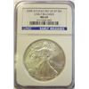 Image 1 : 2008W silver Eagle reverse of 2007 NGC69