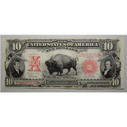 1901 $10 U. S. NOTE "BUFFALO" NICE CU