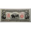 Image 1 : 1901 $10 U. S. NOTE "BUFFALO" NICE CU