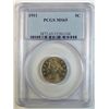 Image 1 : 1911 LIBERTY NICKEL PCGS MS-65 GEM!