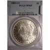 Image 1 : 1883CC Morgan $ PCGS65