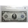 Image 1 : 1914 $10 FEDERAL RESERVE NOTE CGA 68