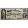 Image 1 : 1862 $5 US NOTE VF