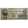 Image 1 : 1862 $1 US NOTE VG