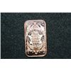 Image 2 : 2012 Copper Ingot, .999 Fine 1 Oz.
