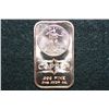 Image 1 : 2012 Copper Ingot, .999 Fine 1 Oz.