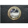 Image 1 : MGM Gram "Nobhill", Limited Edition Two-Tone $10 Gaming Token, .999 Fine