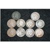 Image 1 : Indian Head Penny, various dates & conditions, lot of 10