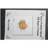 Image 2 : 1874 Indian Princess $3 Gold Coin w/ding, VF+ Details  **CeCe's Premium Special 10% Buyer's Premium-