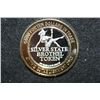Image 2 : The New Playmate Ranch, Limited Edition Two-Tone $10 Silver State Brothel Token, .999 Fine