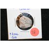 Image 1 : 1745 Spanish Colonial 1 Real Cob Ancient Coin