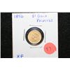 Image 1 : 1856 Indian Princess $1 Gold Coin, XF