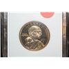 Image 1 : 2001-S Sacagawea $1, SGS Graded PR70 DCAM Poof Cameo