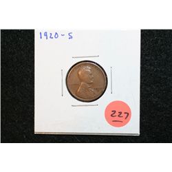 1920-S Wheat Back Penny