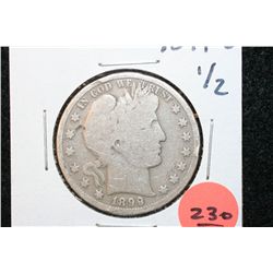 1899-O Barber Half Dollar, Lower Grade