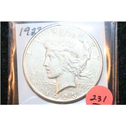 1923-S Peace $1