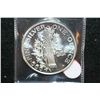 Image 2 : Silver Round "Mercury Face", .999 Fine 1 Oz.