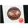 Image 1 : 2011 Buffalo Copper Round, .999 Fine 1/4 Oz.