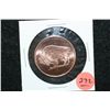 Image 1 : 2011 Buffalo Copper Round, .999 Fine 1/4 Oz.