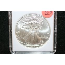 2009 Silver Eagle $1, MCPCG Graded MS70