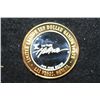 Image 1 : Las Vegas Hilton; Limited Edition Two-Tone $10 Gaming Token, .999 Fine