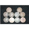 Image 1 : Indian Head Penny, various dates & conditions, lot of 10