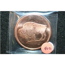 2011 Buffalo Copper Round, .999 Fine 1 Oz.