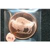 Image 1 : 2011 Buffalo Copper Round, .999 Fine 1 Oz.