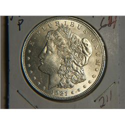 1921 P MORGAN DOLLAR