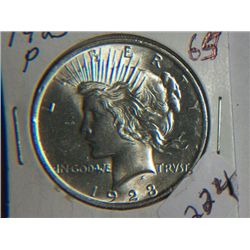 1923 P PEACE DOLLAR