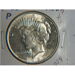 1923 P PEACE DOLLAR