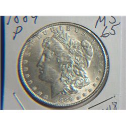 1889 P MORGAN DOLLAR