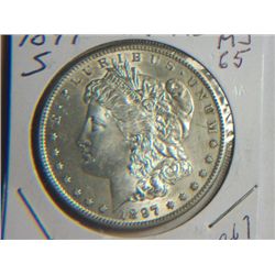 1887 S MORGAN DOLLAR