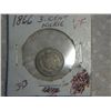 Image 1 : 1866 3 CENT NICKLE